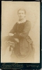 Cabinet Picture from Haynes & Green, Nottingham - historical woman's portrait 
