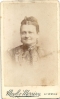 Cabinet Picture from Mowll & Morrison, Liverpool - historical woman's portrait