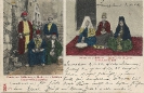 Männer und Frauen aus Bethlehem, historische Ansichtskarte, 1904