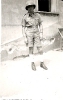 Deutscher Soldat in Tropenkleidung, Lampedusa, Süd-Italien, 1942