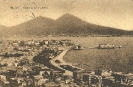 Panorama da Via Tasso, Napoli, cartolina storica 1913 - Neapel, historische Ansichtskarte, 1913