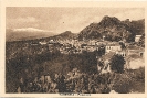 Taormina, Hotel Timeo, Panorama, cartolina storica