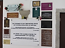 Gedenktafel für die verstorbenen Griechen, Schloß Hartheim, Alkoven, Oberösterreich 