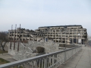Nibelungenbrücke, Linz an der donau - Blick auf das neue Rathaus