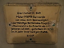 BANKOWSKA Olga, Ex-priorin von Linz, Krypta in der Ursulinenkirche, Linz