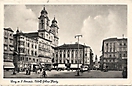 Hauptplatz, Linz an der Donau (Adolf-Hitler-Platz) - Historische Ansichtskarte 1942