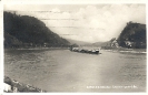 Donaupartie, Linz an der Donau, historische Ansichtskarte, 1931