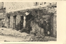 Zerstörtes Warschau, zerbombte Fassade, 1944