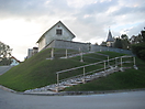 Gemeindefriedhof, Radovljica Slovenien - Hinterer Ausgang