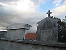 Gemeindefriedhof, Radovljica Slovenien - Friedhofsmauer