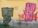 Hradebni-Straße, Krumau - Street Art (Straßenkunst)