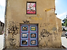 Hradebni-Straße, Krumau - Street Art (Straßenkunst)