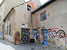 Hradebni-Straße, Krumau - Street Art (Straßenkunst)