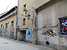 Hradebni-Straße, Krumau - Street Art (Straßenkunst)