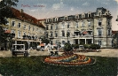 Herrenhaus, Teplitz (Teplice), historische Ansichtskarte, 1922