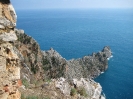 Panorama über die Burg von Alanya: Blick nach unten, 26.06.2010