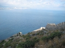 Vieilles murailles de l'enceinte du château d'Alanya, 26.06.2010