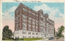 Bethesda Hospital, Cincinnati, Ohio, historic Postcard 1928