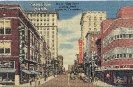 Gay Street , Nord Knoxville, Tennessee, historic postcard